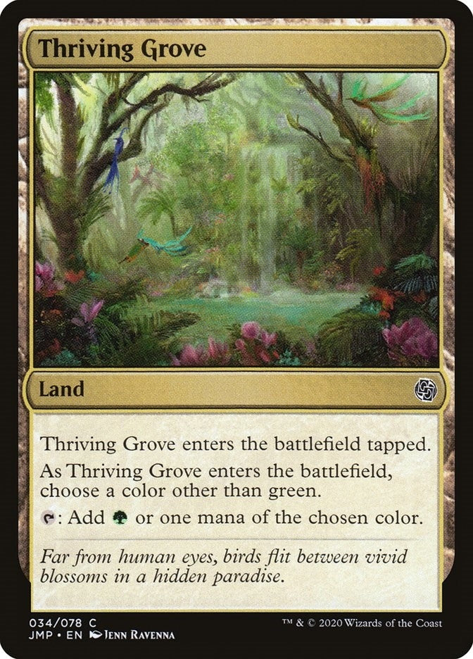 Image for Thriving Grove (34) (Jumpstart) (JMP) - Magic: The Gathering