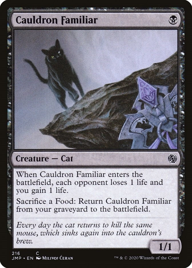 Image for Cauldron Familiar (216) (Jumpstart) (JMP) - Magic: The Gathering