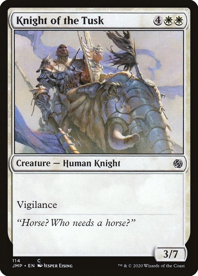 Image for Knight of the Tusk (114) (Jumpstart) (JMP) - Magic: The Gathering
