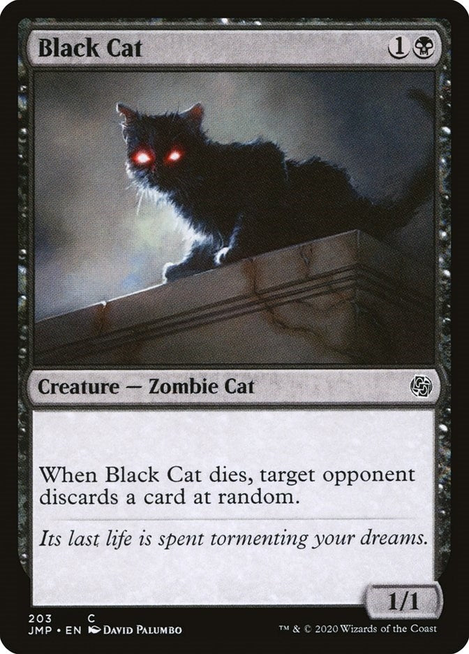 Image for Black Cat (203) (Jumpstart) (JMP) - Magic: The Gathering
