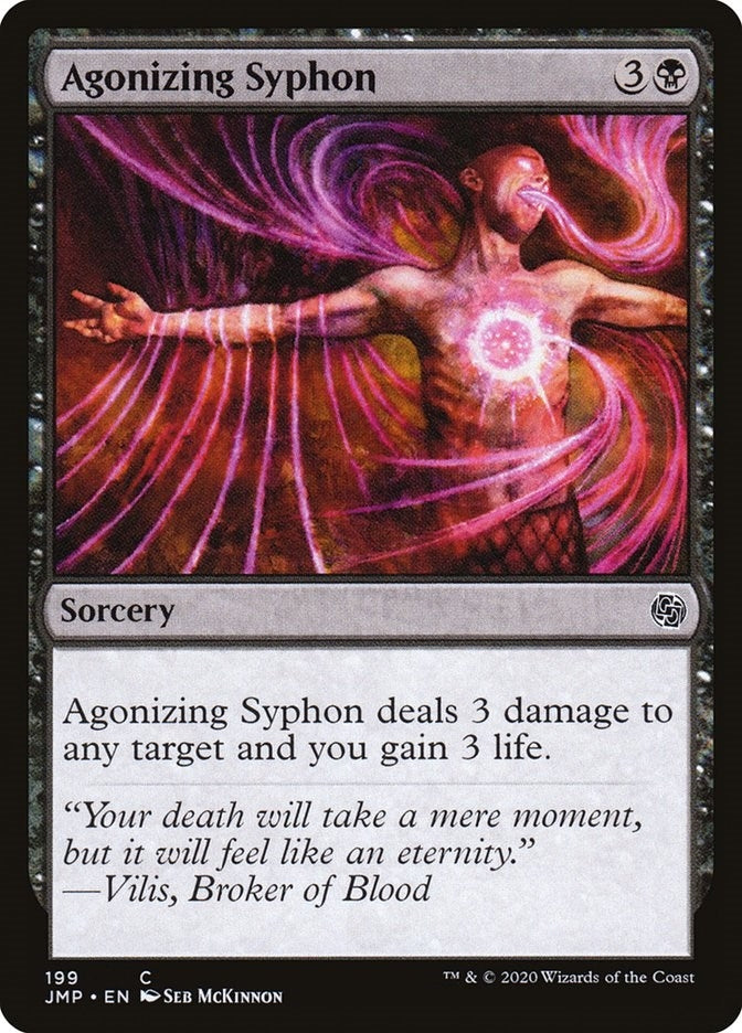 Image for Agonizing Syphon (199) (Jumpstart) (JMP) - Magic: The Gathering