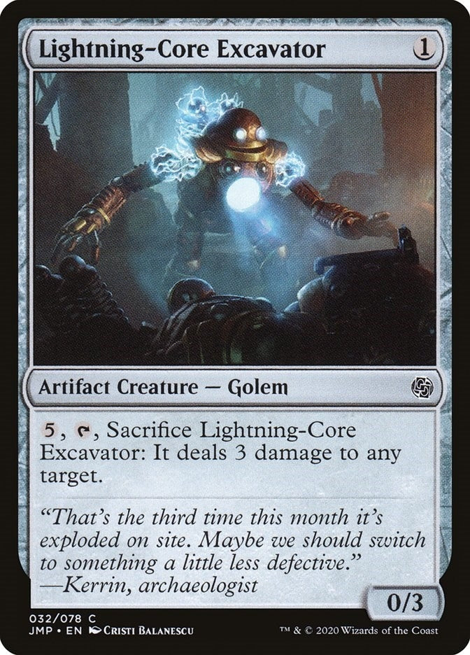 Image for Lightning-Core Excavator (32) (Jumpstart) (JMP) - Magic: The Gathering