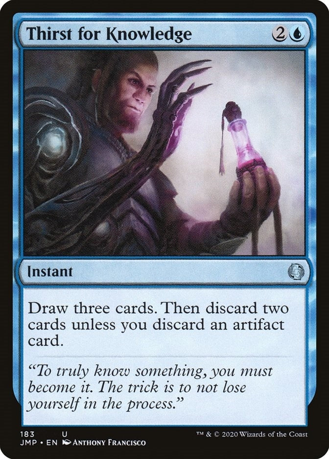 Image for Thirst for Knowledge (183) (Jumpstart) (JMP) - Magic: The Gathering