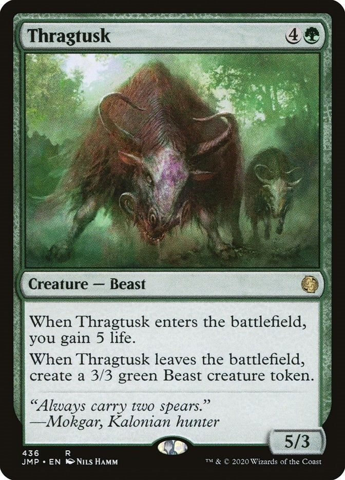 Image for Thragtusk (436) (Jumpstart) (JMP) - Magic: The Gathering
