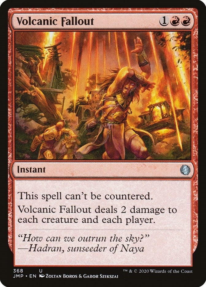 Image for Volcanic Fallout (368) (Jumpstart) (JMP) - Magic: The Gathering