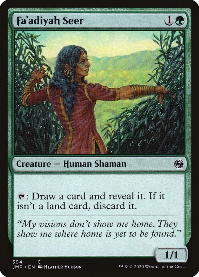Image for Fa'adiyah Seer (394) (Jumpstart) (JMP) - Magic: The Gathering