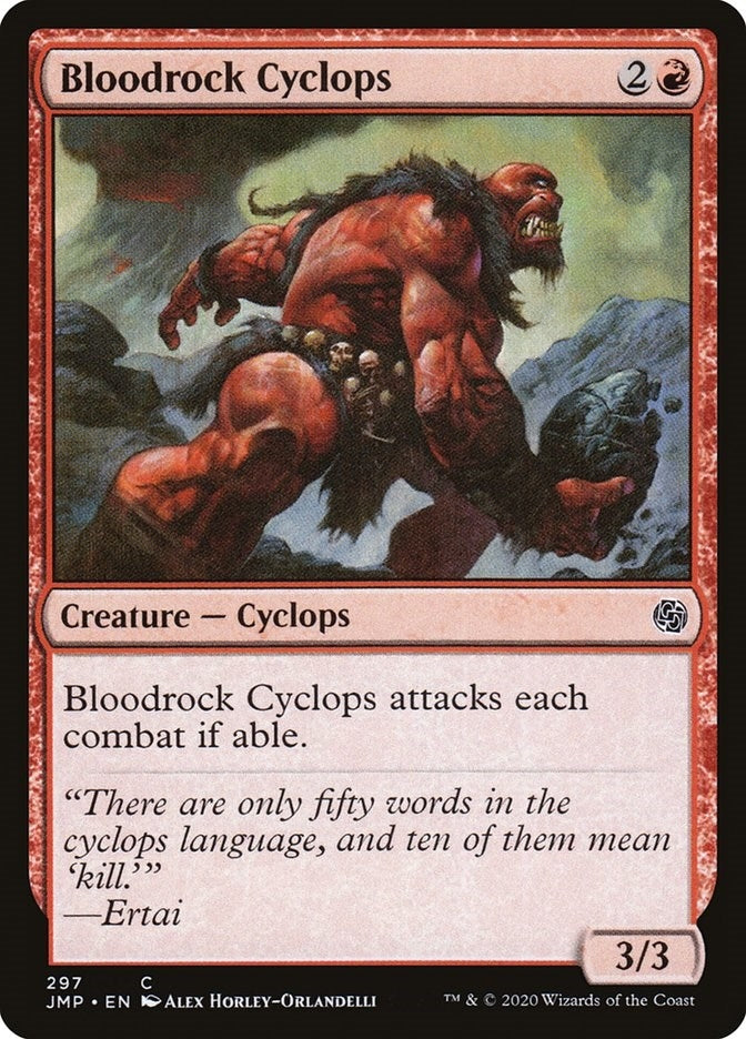 Image for Bloodrock Cyclops (297) (Jumpstart) (JMP) - Magic: The Gathering