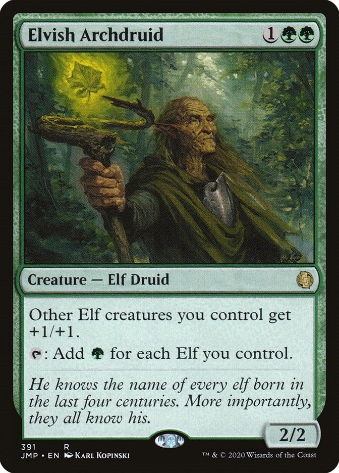Image for Elvish Archdruid (391) (Jumpstart) (JMP) - Magic: The Gathering