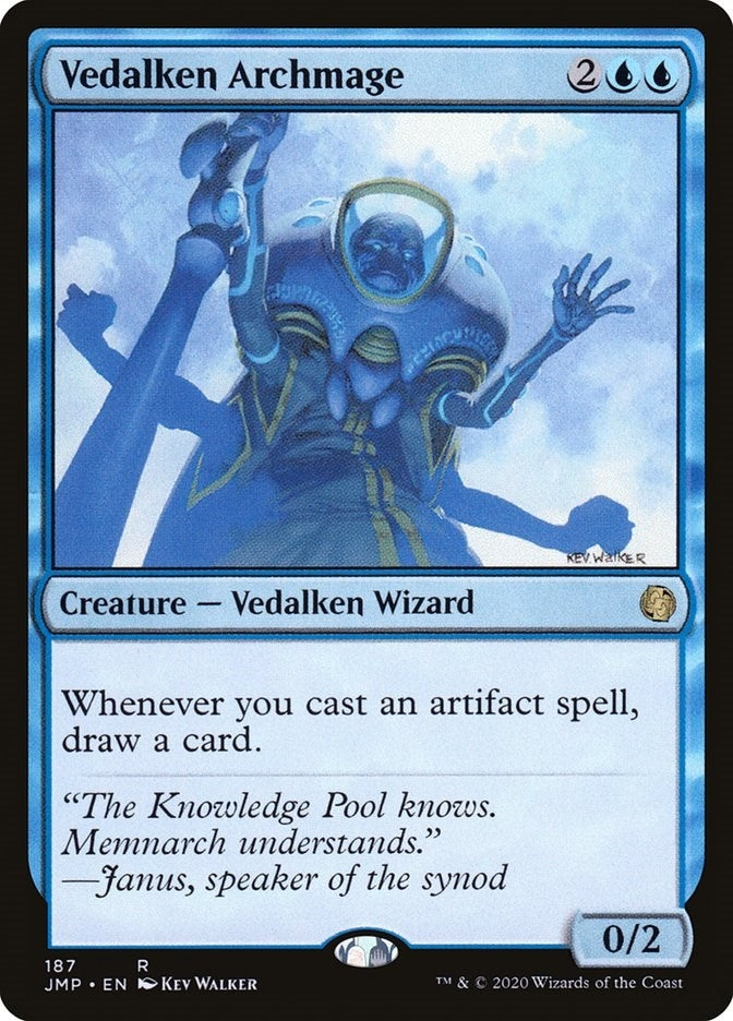 Image for Vedalken Archmage (187) (Jumpstart) (JMP) - Magic: The Gathering