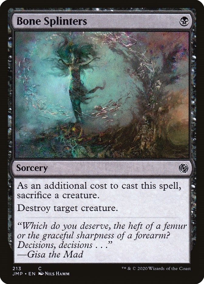 Image for Bone Splinters (213) (Jumpstart) (JMP) - Magic: The Gathering