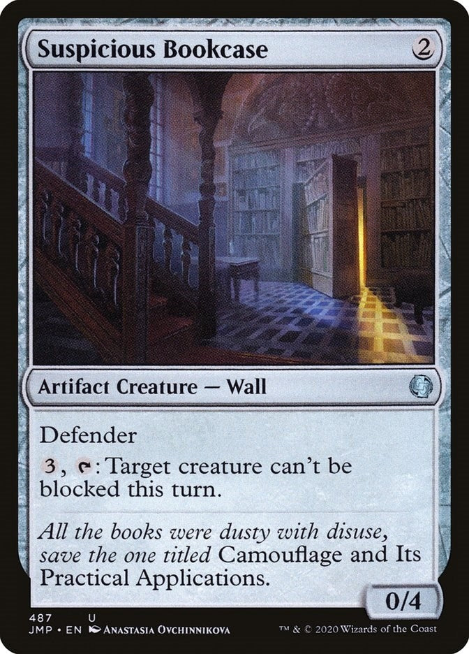 Image for Suspicious Bookcase (487) (Jumpstart) (JMP) - Magic: The Gathering