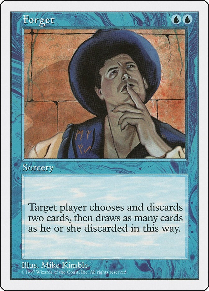 Image for Forget (Fifth Edition) (5ED) - Magic: The Gathering
