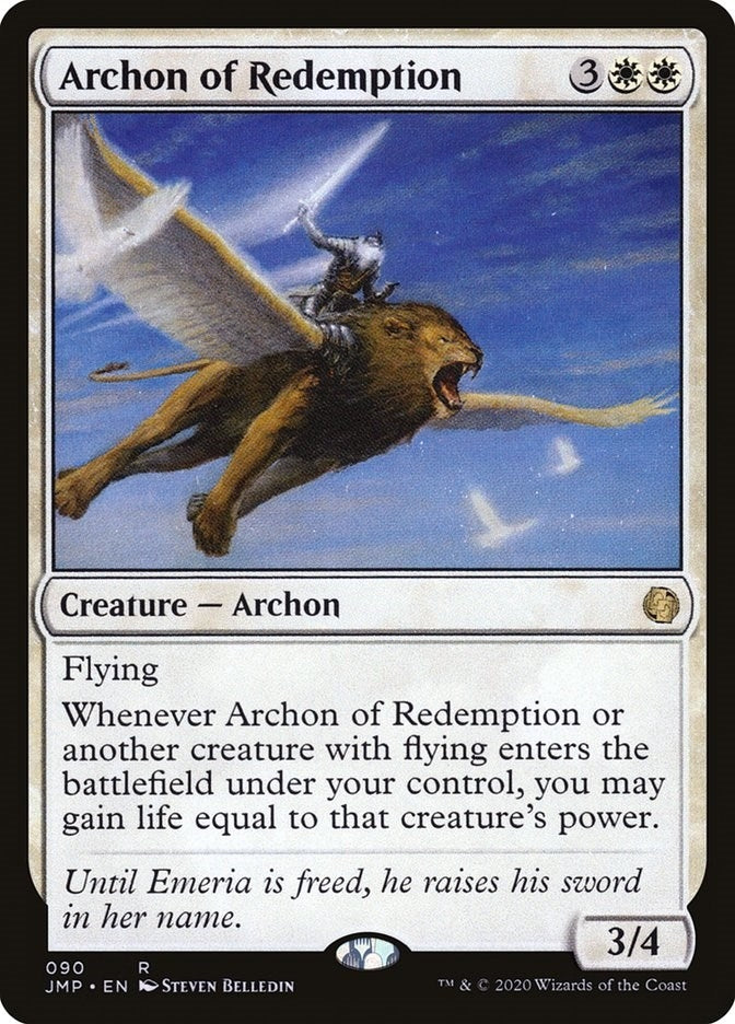 Image for Archon of Redemption (90) (Jumpstart) (JMP) - Magic: The Gathering