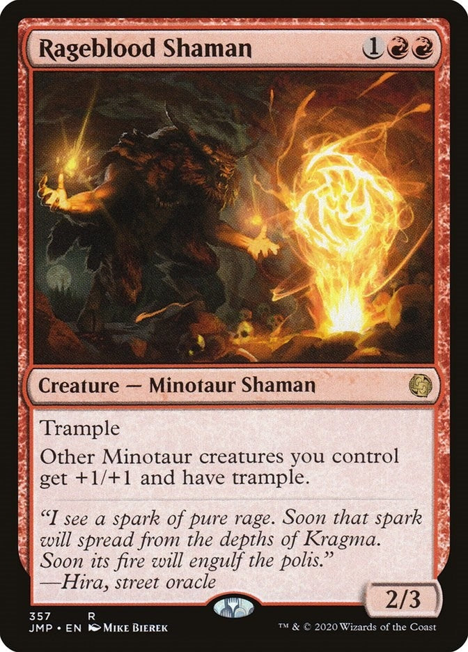 Image for Rageblood Shaman (357) (Jumpstart) (JMP) - Magic: The Gathering