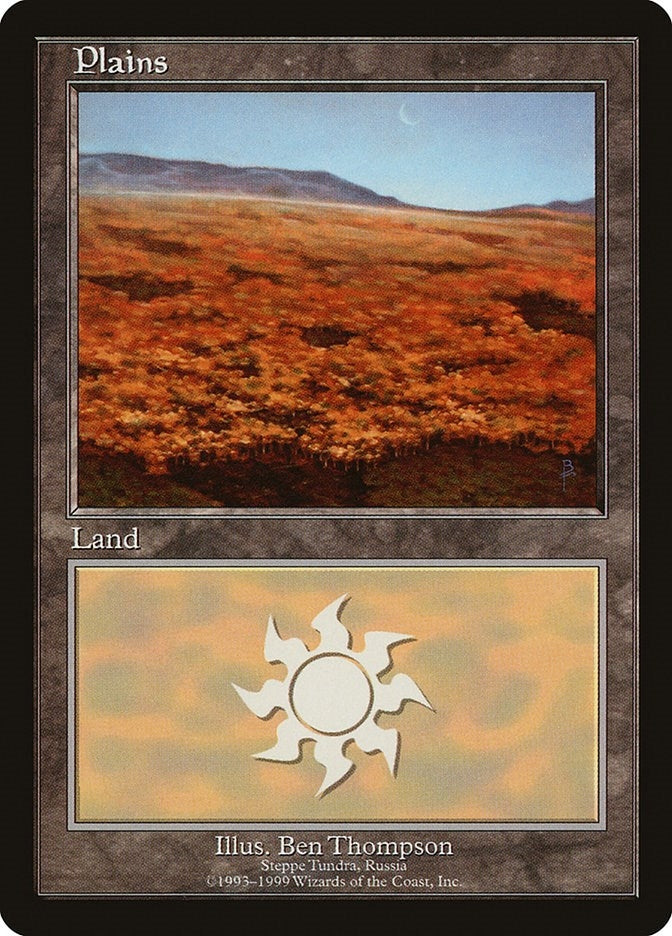 Image for Plains - Steppe Tundra (14) (European Lands) (EURO) - Magic: The Gathering