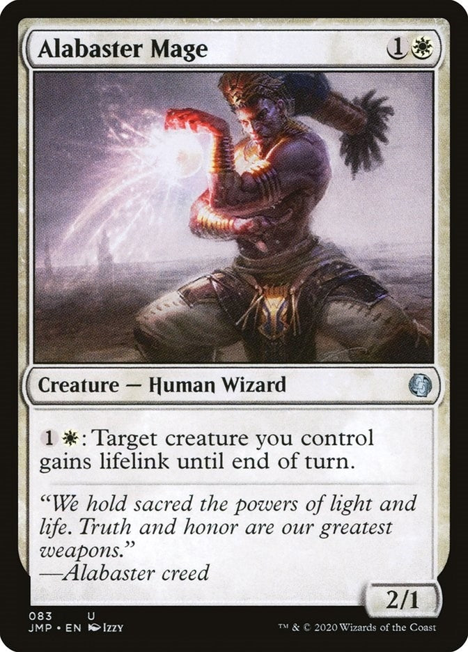 Image for Alabaster Mage (83) (Jumpstart) (JMP) - Magic: The Gathering