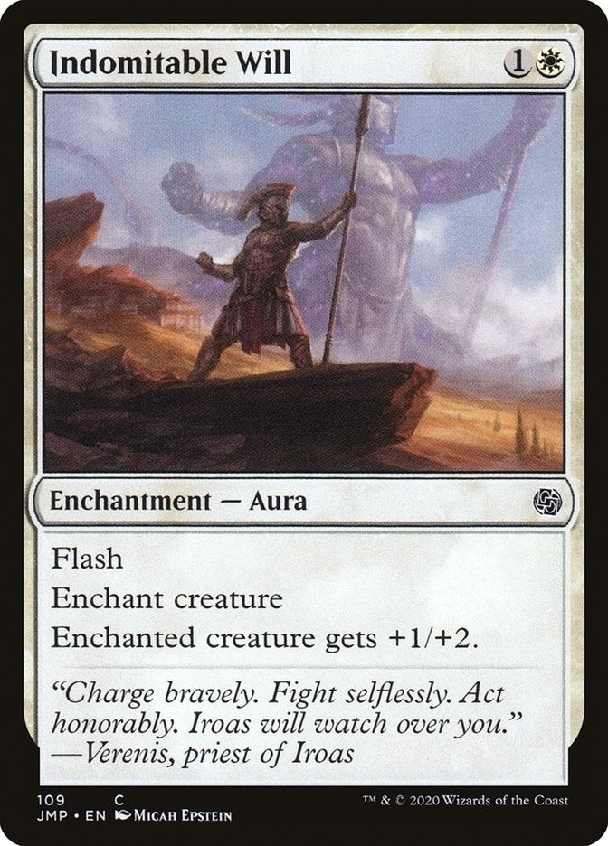 Image for Indomitable Will (109) (Jumpstart) (JMP) - Magic: The Gathering
