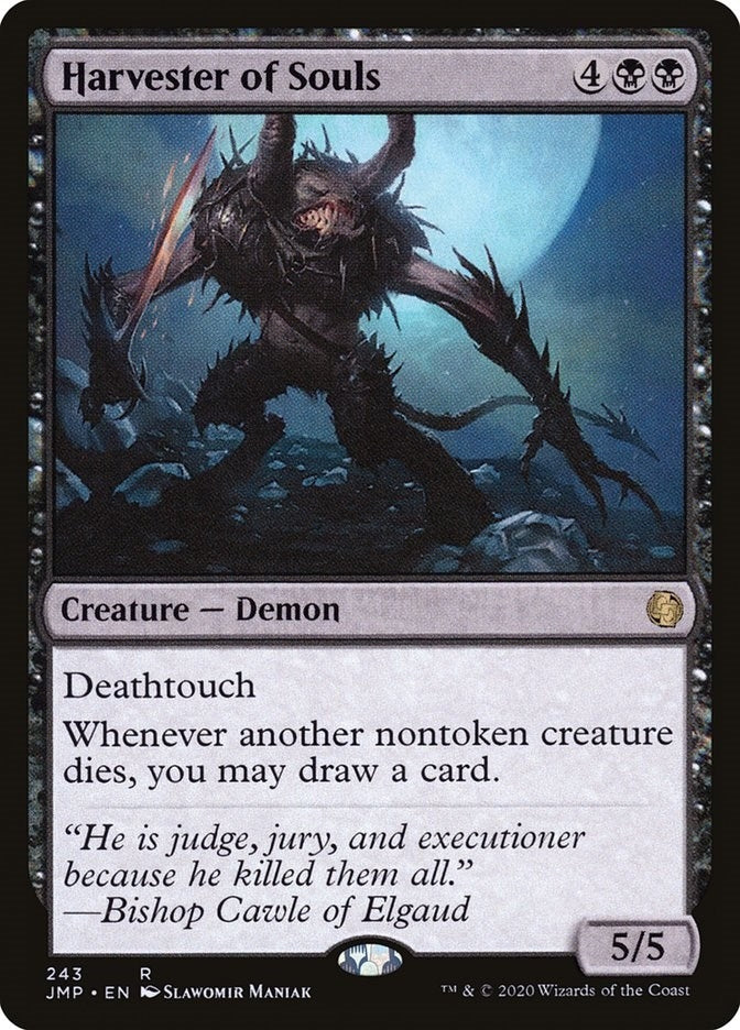 Image for Harvester of Souls (243) (Jumpstart) (JMP) - Magic: The Gathering