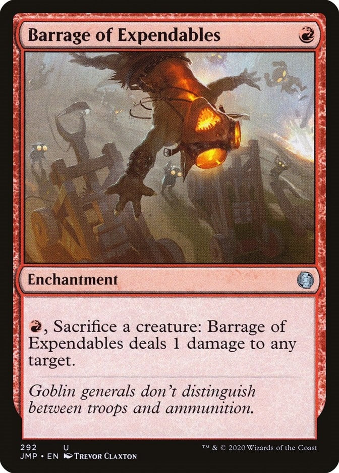 Image for Barrage of Expendables (292) (Jumpstart) (JMP) - Magic: The Gathering