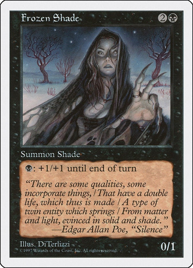 Image for Frozen Shade (Fifth Edition) (5ED) - Magic: The Gathering