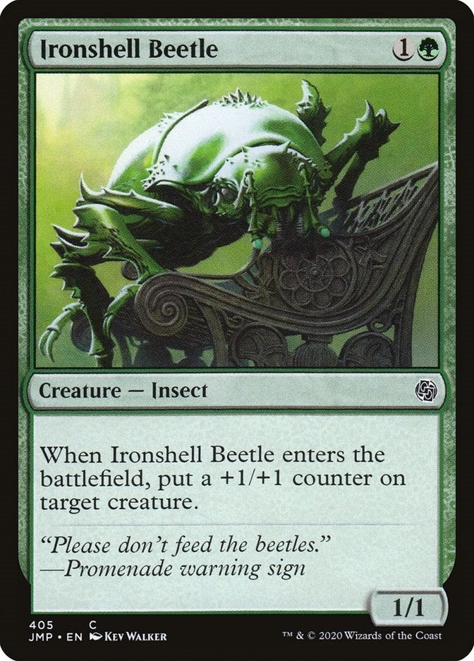 Image for Ironshell Beetle (405) (Jumpstart) (JMP) - Magic: The Gathering