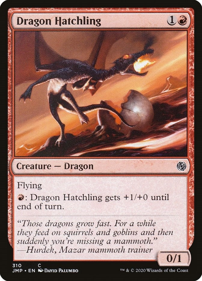 Image for Dragon Hatchling (310) (Jumpstart) (JMP) - Magic: The Gathering