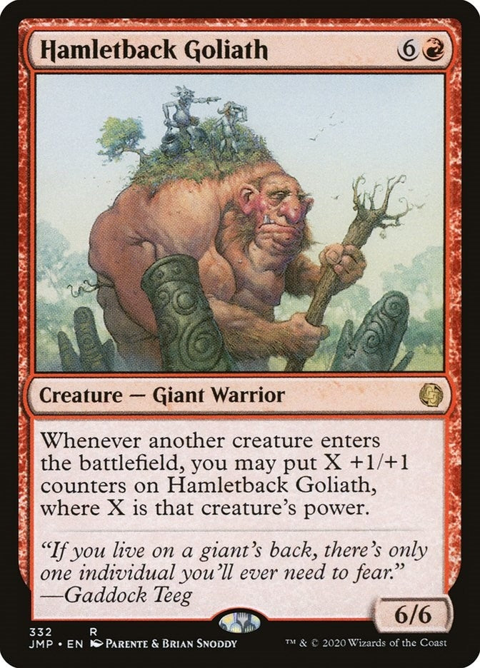 Image for Hamletback Goliath (332) (Jumpstart) (JMP) - Magic: The Gathering