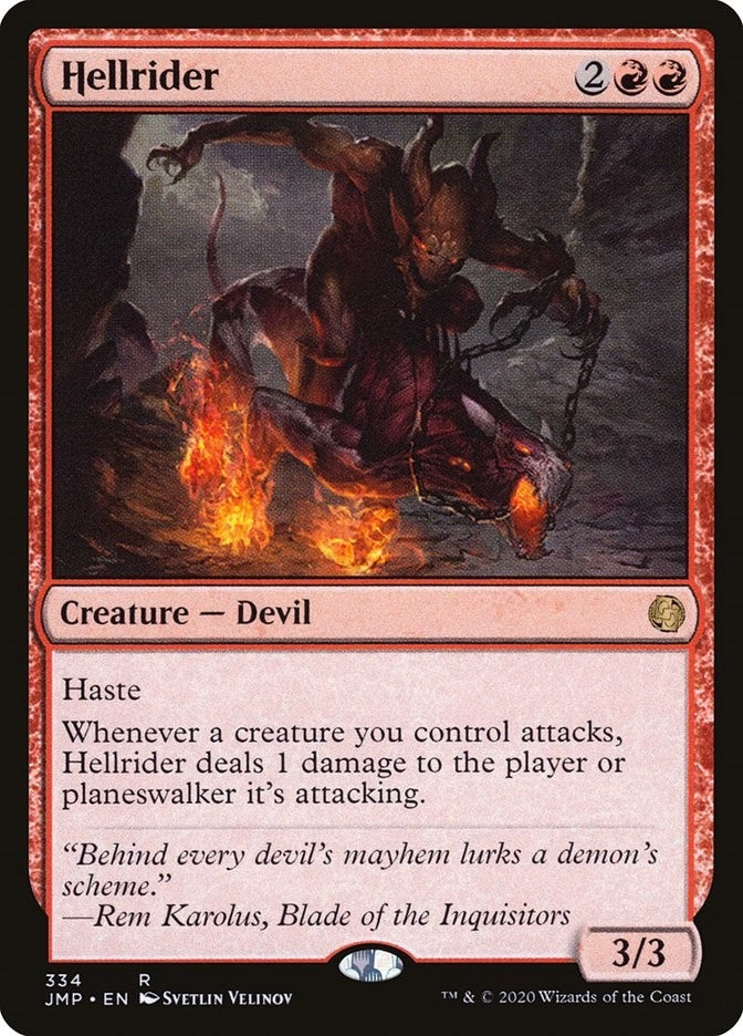 Image for Hellrider (334) (Jumpstart) (JMP) - Magic: The Gathering