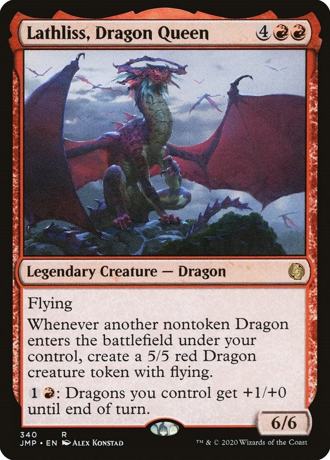 Image for Lathliss, Dragon Queen (340) (Jumpstart) (JMP) - Magic: The Gathering