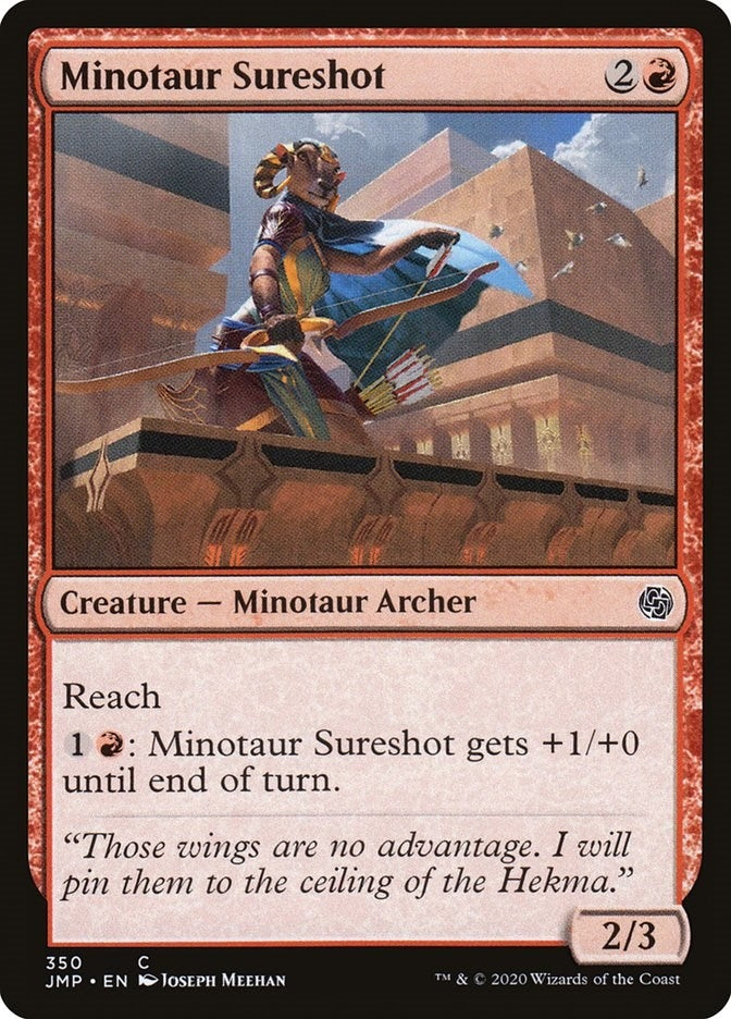 Image for Minotaur Sureshot (350) (Jumpstart) (JMP) - Magic: The Gathering