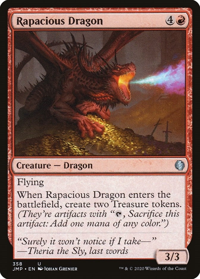 Image for Rapacious Dragon (358) (Jumpstart) (JMP) - Magic: The Gathering