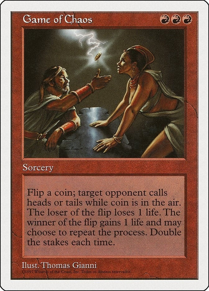 Image for Game of Chaos (Fifth Edition) (5ED) - Magic: The Gathering