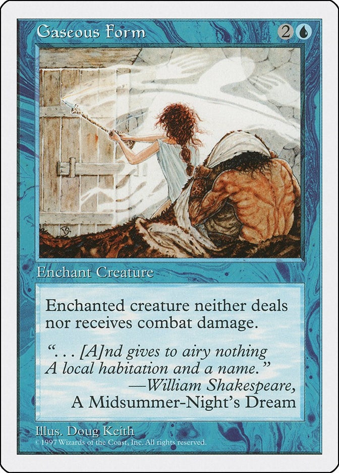 Image for Gaseous Form (Fifth Edition) (5ED) - Magic: The Gathering