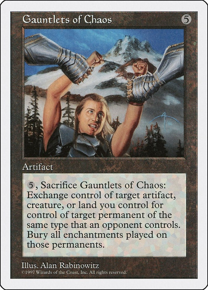 Image for Gauntlets of Chaos (Fifth Edition) (5ED) - Magic: The Gathering