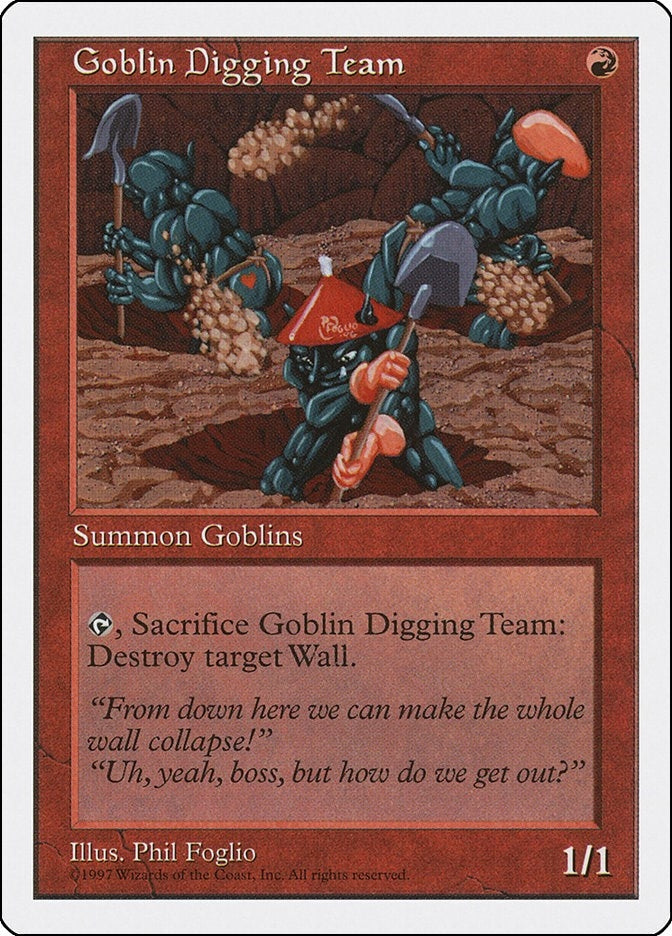 Image for Goblin Digging Team (Fifth Edition) (5ED) - Magic: The Gathering