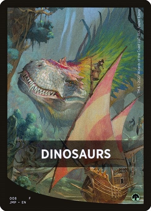 Image for Dinosaurs Theme Card (8) (Jumpstart) (JMP) - Magic: The Gathering