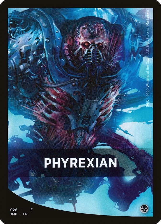 Image for Phyrexian Theme Card (26) (Jumpstart) (JMP) - Magic: The Gathering