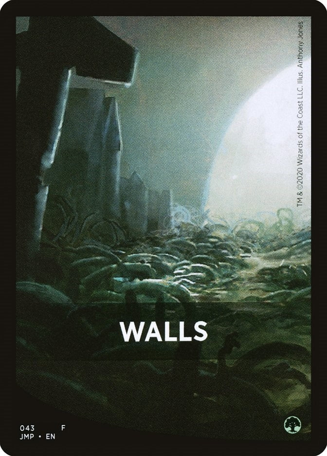 Image for Walls Theme Card (43) (Jumpstart) (JMP) - Magic: The Gathering
