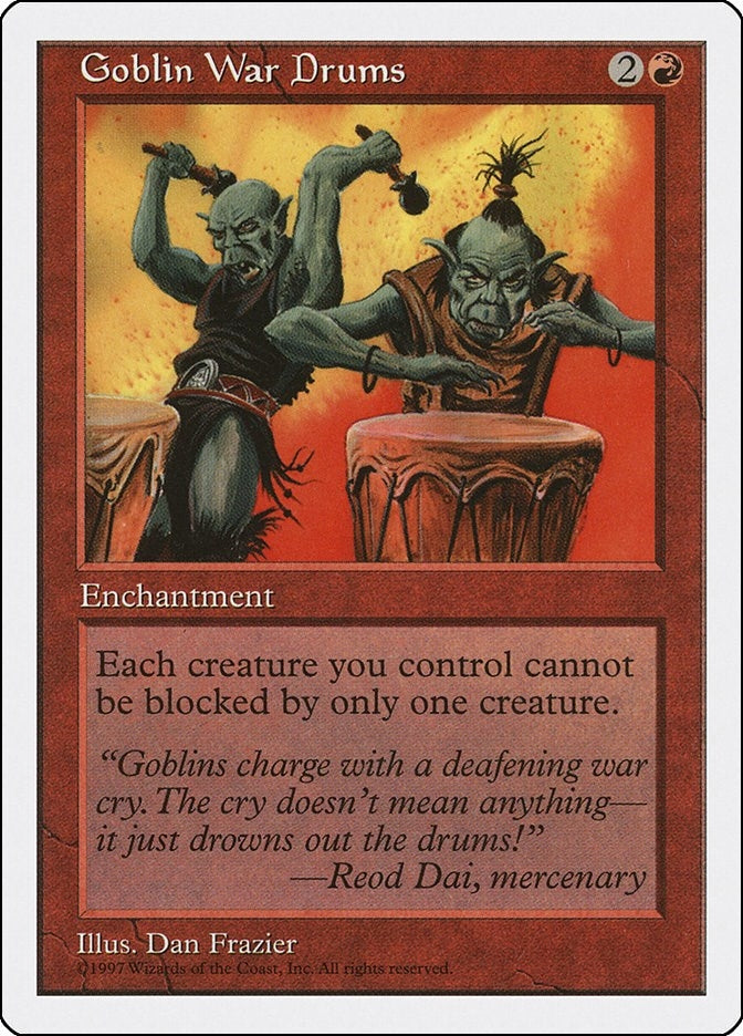 Image for Goblin War Drums (Fifth Edition) (5ED) - Magic: The Gathering