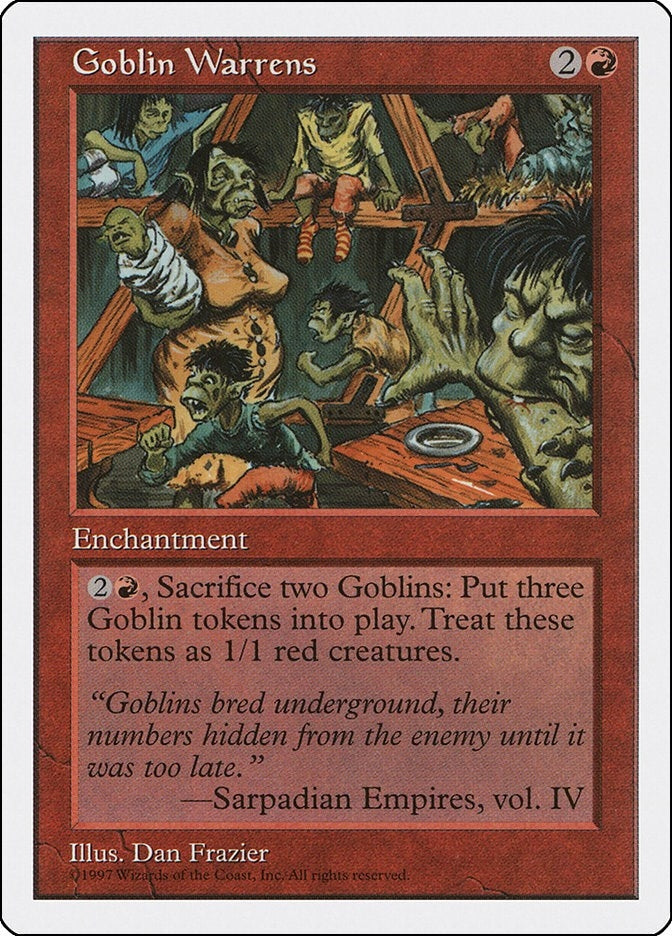 Image for Goblin Warrens (Fifth Edition) (5ED) - Magic: The Gathering