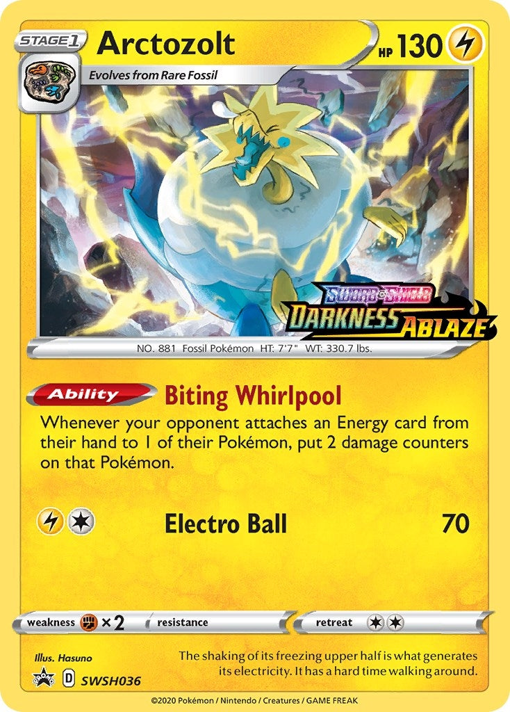 Image for Arctozolt - SWSH036 (Prerelease) (SWSH036) (SWSH: Sword & Shield Promo Cards) - Pokemon