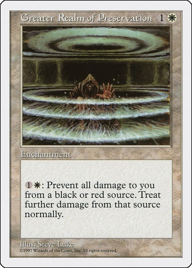 Image for Greater Realm of Preservation (Fifth Edition) (5ED) - Magic: The Gathering