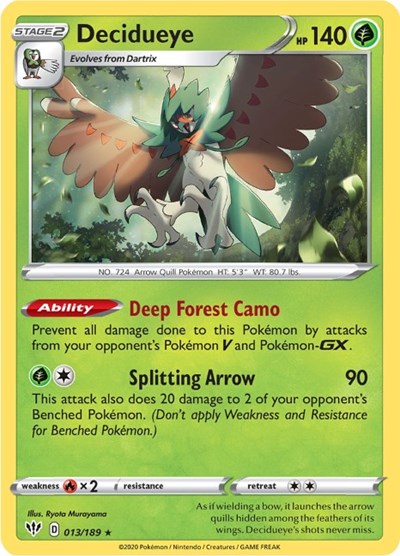 Decidueye - 013/189