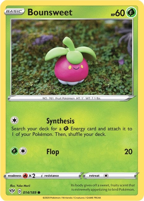 Bounsweet (014/189) (SWSH03: Darkness Ablaze)