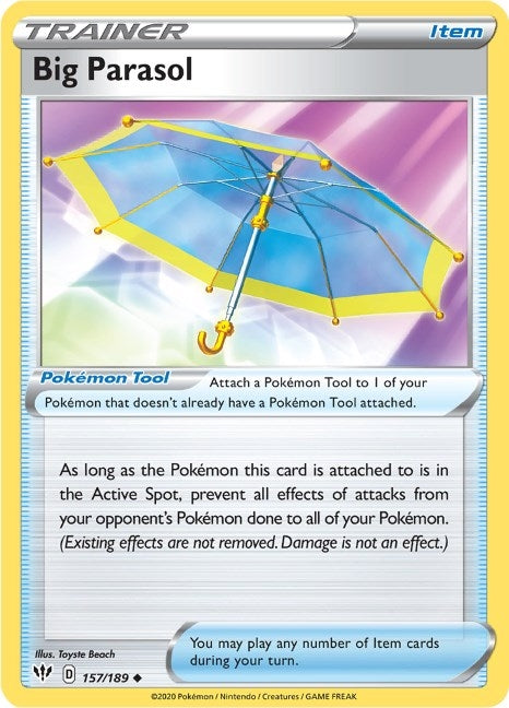 Big Parasol (157/189) (SWSH03: Darkness Ablaze)
