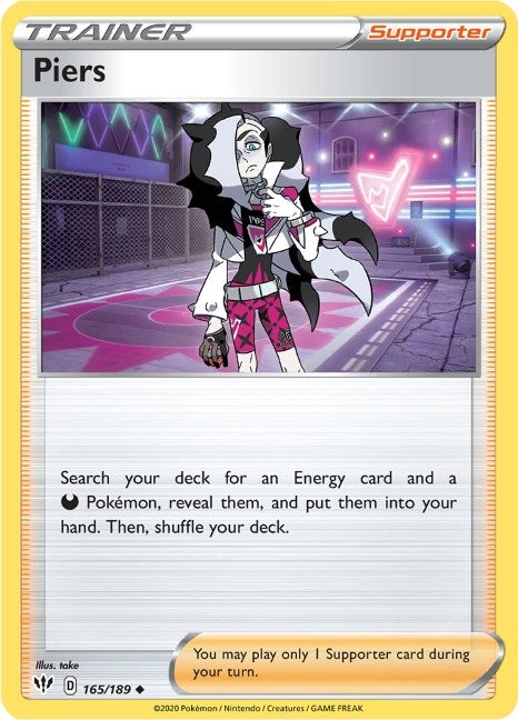 Piers (165/189) (SWSH03: Darkness Ablaze)