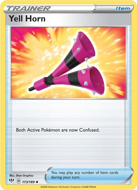 Yell Horn (173/189) (SWSH03: Darkness Ablaze)