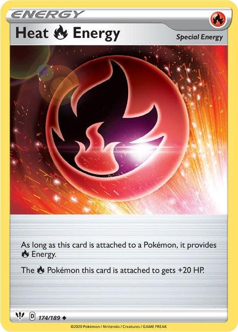 Heat R Energy (174/189) (SWSH03: Darkness Ablaze)