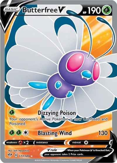 Butterfree V (Full Art) - 177/189