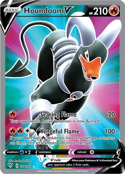 Houndoom V (Full Art) - 178/189